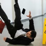 slip and fall accident at an office in tulsa, oklahoma